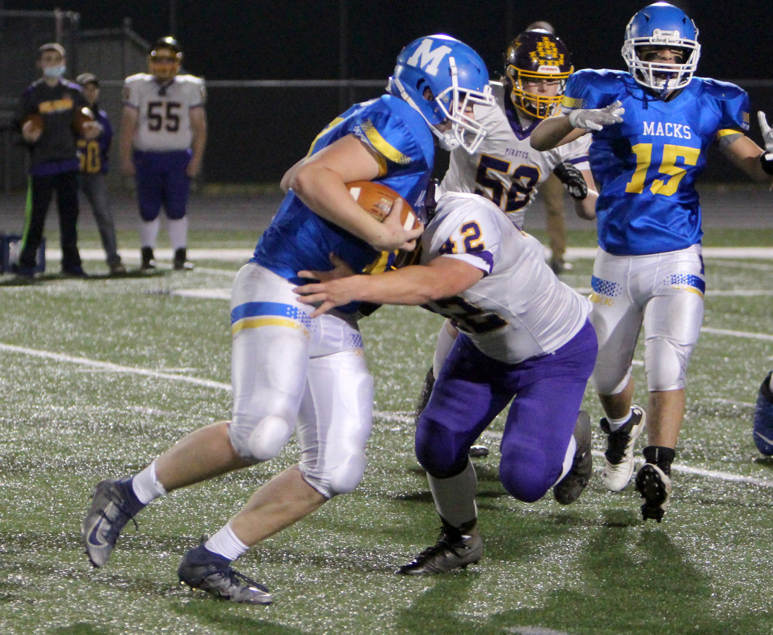 Gilman at McDonell football 11-5-20